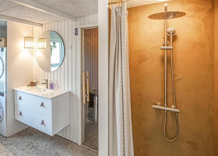 Holiday home Awesome In With Sauna *